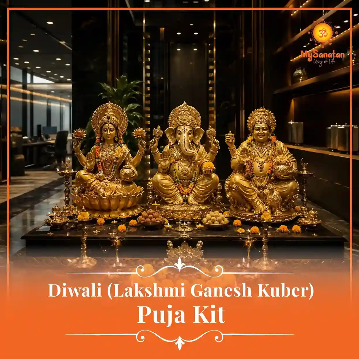 Diwali (Lakshmi Ganesh Kuber) Puja Kit